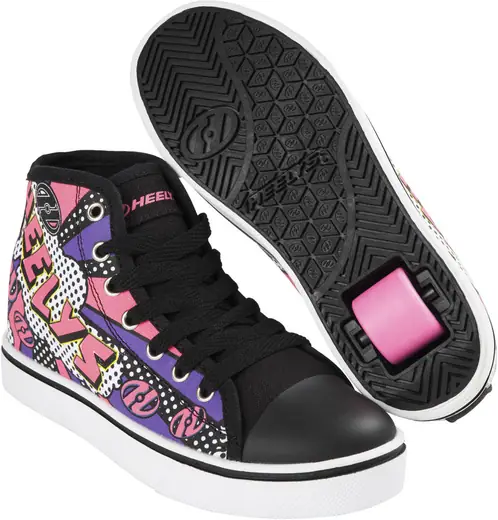 Black heelys hot sale women's