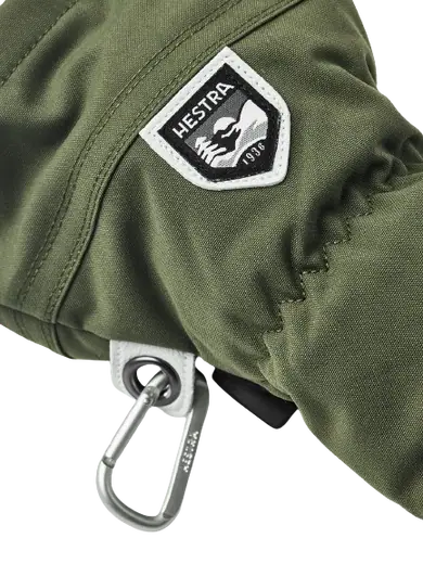 Hestra Army Leather Heli Ski 3 Finger Gloves | SkatePro