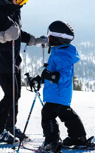 Hestra Army Leather Heli Ski Junior Mittens | SkatePro