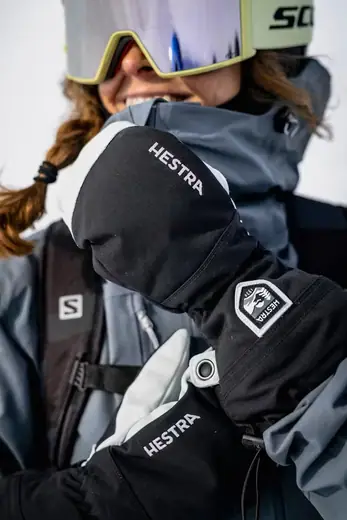 Hestra Army Leather Heli Ski Mittens | SkatePro