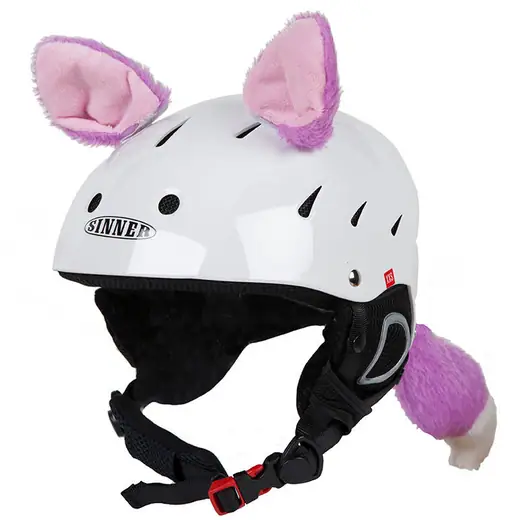 bike helmet with ears Softeez: Black Cat for Hands down Black & Red HNJ Motorcycle