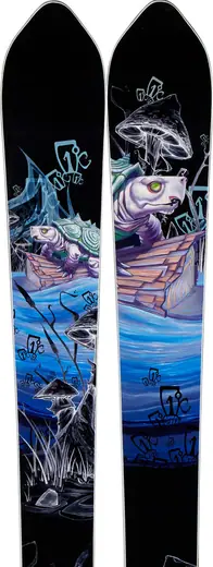 Icelantic Shaman Animals All Mountain Skis - Alpine Skiing
