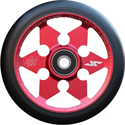 JP SCOOTERS NINJA WHEEL 110x24 2個セット JP Ninja 6-Spoke Pro Scooter Wheel | SkatePro
