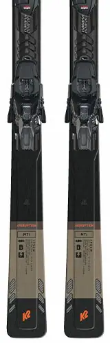 K2 Disruption MTi Skis + Xcell 12 TCx Bindings