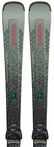 K2 Disruption SC Womens Skis + ER3 10 Bindings - Carving Skis Alpine Skiing