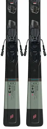 K2 Disruption SC Womens Skis + ER3 10 Bindings - Carving Skis Alpine Skiing