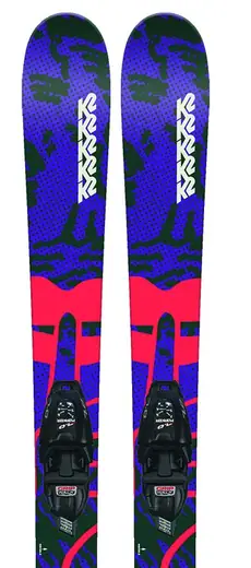 K2 ジュニアスキー板 dreamwever jr 119cm K2 Dreamweaver Junior Skis + FDT 4.5 Bindings | SkatePro