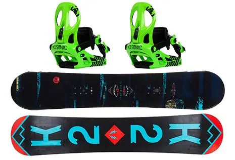 K2 Fuse Std + Sonic Binding - Package | SkatePro