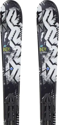 K2 Indy Kids Skis + Fast Track 4.5 | SkatePro
