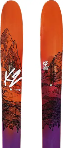 K2 Luv Boat 108 Backcountry Skis - Freeride Skis Alpine Skiing