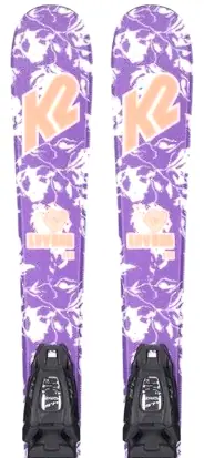 K2 Luv Bug Kids Skis + 4.5 FDT Bindings | SkatePro