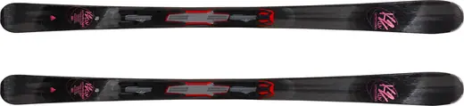 K2 Luv Machine 74 TI 17/18 Carving Skis + Erc 11 Quick Binding