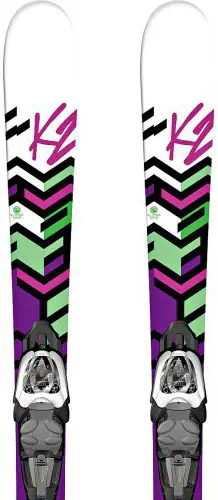 K2 Missy Kids Skis + Fastrak2 7 | SkatePro