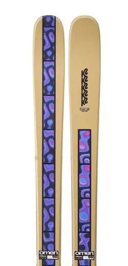 K2 Omen 90 Twin Tip Skis - Alpine Skiing | SkatePro