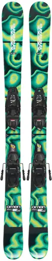 K2 Omen + FDT 4.5 Kids Skis