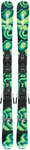 K2 Omen + FDT 7.0 Kids Skis