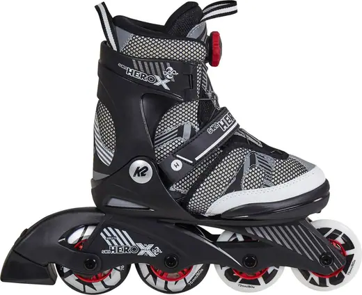 K2 - K2 インラインスケート SK8 HERO X Boa BOY’s K2 SK8 Hero X BOA Kids Inline Skates