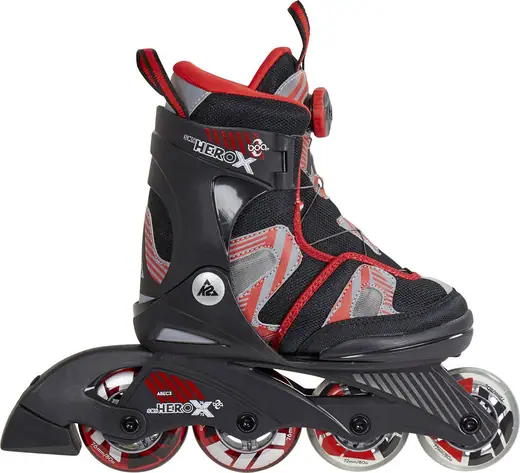 K2 - K2 インラインスケート SK8 HERO X Boa BOY’s K2 SK8 Hero X BOA Kids Inline Skates