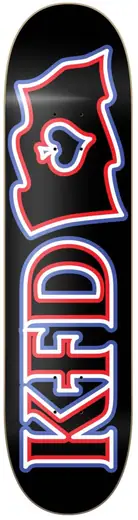KFD Logo Flagship Skateboard Deck