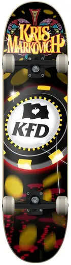 KFD Kris Markovich Pro Skateboard Completo