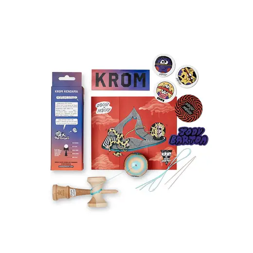 KROM Jody Barton X KROM けん玉 Krom Jody Barton Kendama – The Vault Pro Scooters