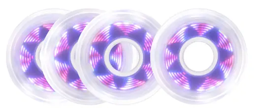 Luminous Pixel LED inliner rollen 4 Stk.