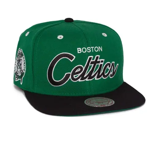 Boston celtics cap mitchell and ness on sale