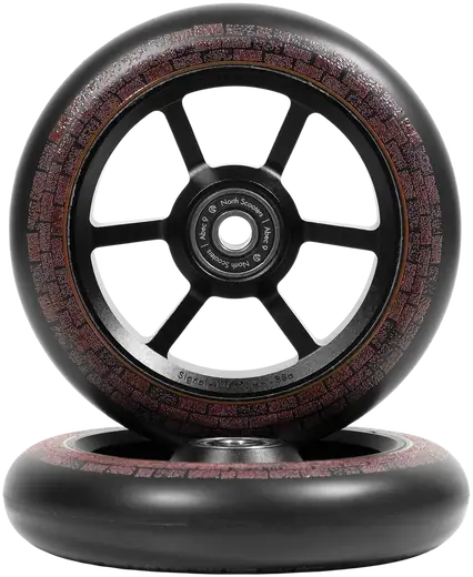 North Garrett Braz G5 Roues Trottinette Freestyle Pack de 2