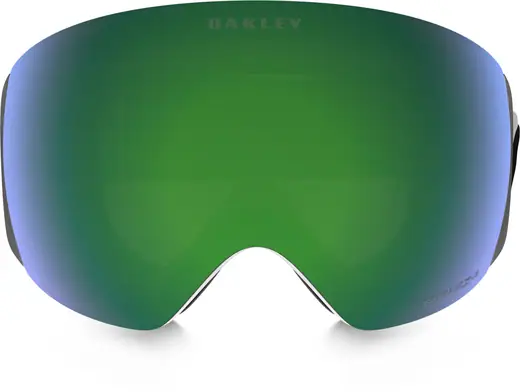 Oakley Flight Deck Matte White Prizm Jade Ski Goggles