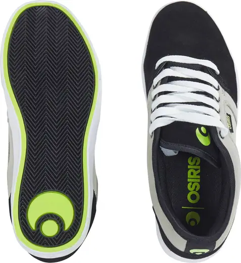 Osiris Decay Grey Black Skate shoes SkatePro