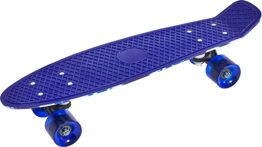 Penny スケートボード タイダイ柄 Penny Indigo Tie Die Plastic Skateboard | SkatePro