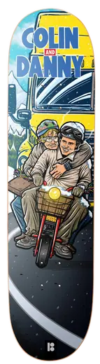 Plan B Dumb Dumber Skateboard Deck