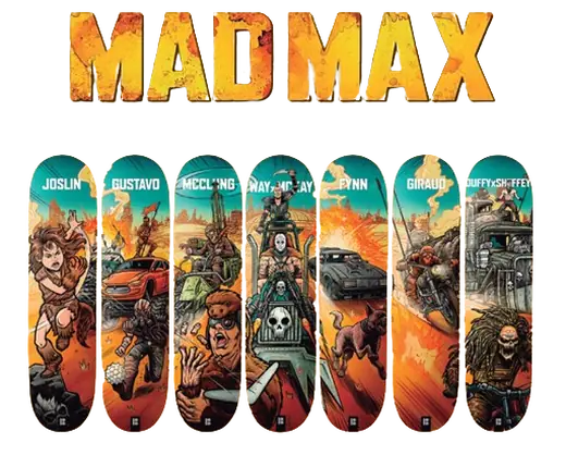 Plan B Mad Max Skateboard Deck | SkatePro