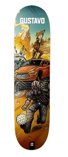 Plan B Mad Max Skateboard Deck