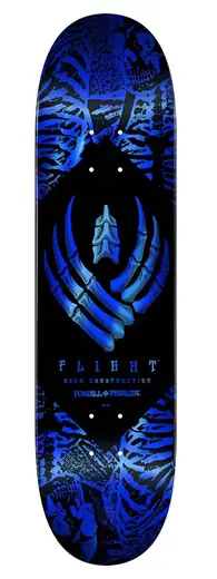 Black Retro Peralta Powell 8.0 LIGHT FLIGHT PERALTA スケートボード　POWELL Series (8.5 Deck Skateboard Flight スケートボード