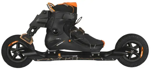 Patins Tout-terrain Powerslide XC Skeleton 150 Trinity (2018) - Pour Skate Cross Et Nordic Walking