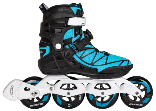 Powerslide Phuzion Argon Bluebird 100 Inline Skrituļslidas