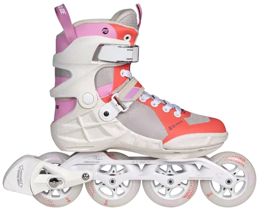 Roller En Ligne POWERSLIDE Phuzion RFC 90 – écoconçu, 40% Recyclé, Roues 90 Mm, Cadre Aluminium Brut, Taille 36 à 47