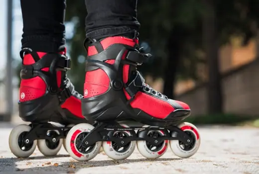 Powerslide hot rhadon rollerblades 8.5 women inline skates