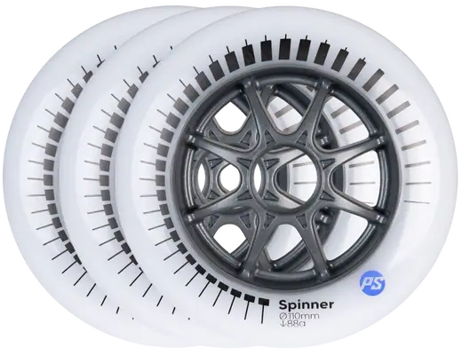Powerslide Spinner Inliner Hjul 3-Pak