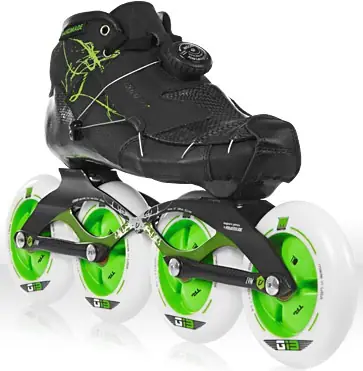 Powerslide Vi Pro Carbon Roller Inline Speed Skates display picture 1