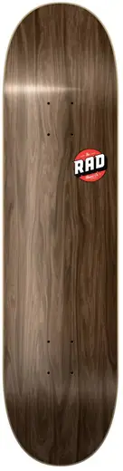 RAD Blank Logo Skateboard Deck