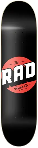 RAD Solid Logo Skateboard Deck | SkatePro