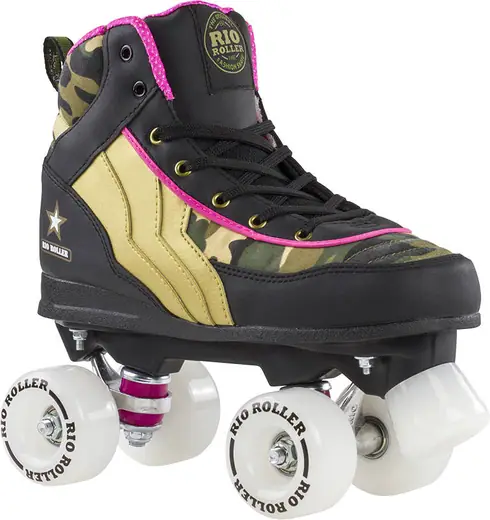 Rio Roller Camo Quad Skates | SkatePro