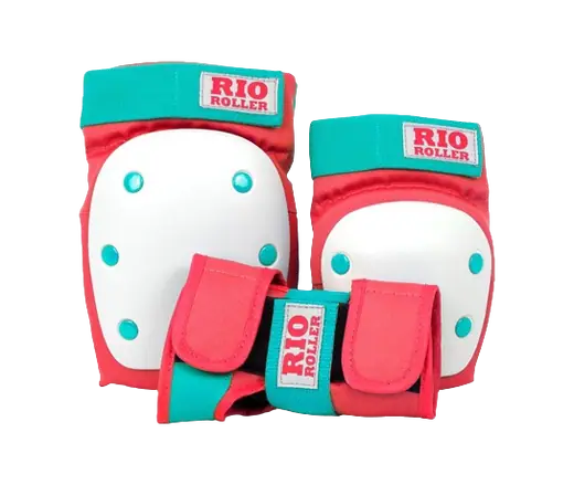 Rio Roller Triple Skate Pads 3-pack - Sets Skates