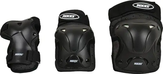 Kit De Protection Roces Schützer Super 3 Pièces Pour Enfants - Protège-poignets, Coudes, Genoux Pour Roller