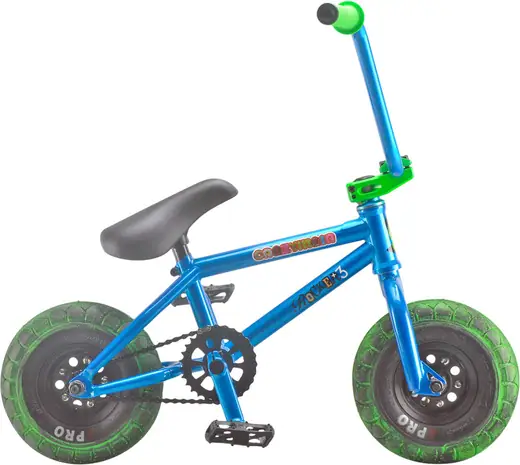 Rocker 3 Crazymain Blue Mini BMX Bike SkatePro