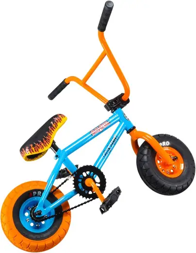 Mini BMX Rocker - METAL iROK+ BMX bike RKR - Fat Tyres, mini bike -  kids/adults