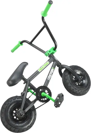 Rocker Irok MiniMain Black Mini BMX Bike SkatePro