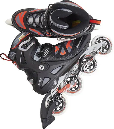 Rollerblade Macroblade 90 Black/Orange Mens Inline Skates Rollerblade Macroblade 90 Black/Orange Mens Inline Skates